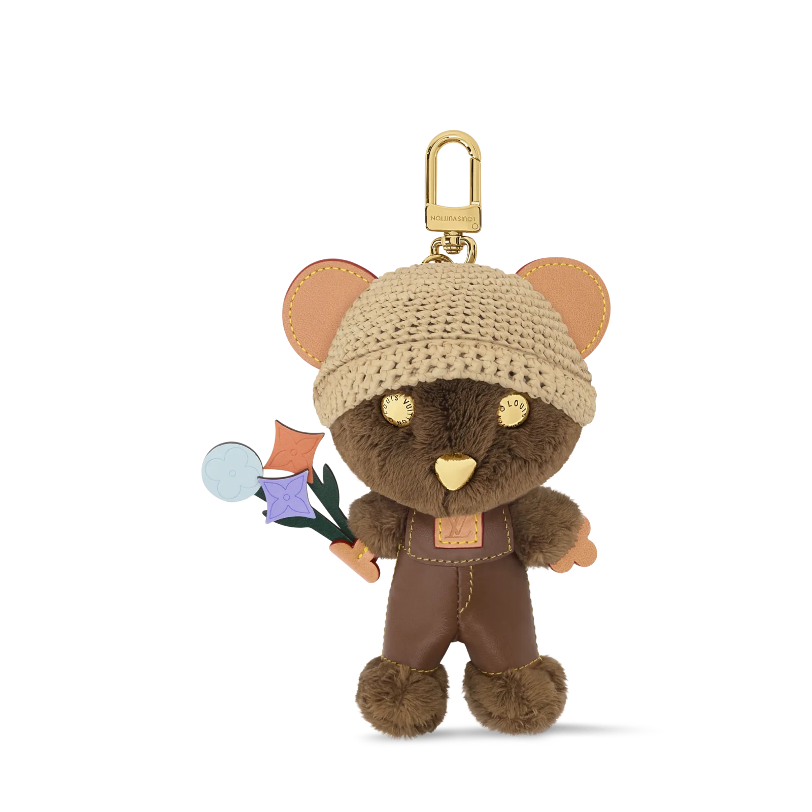 LV LOUIS BEAR Bag Charm