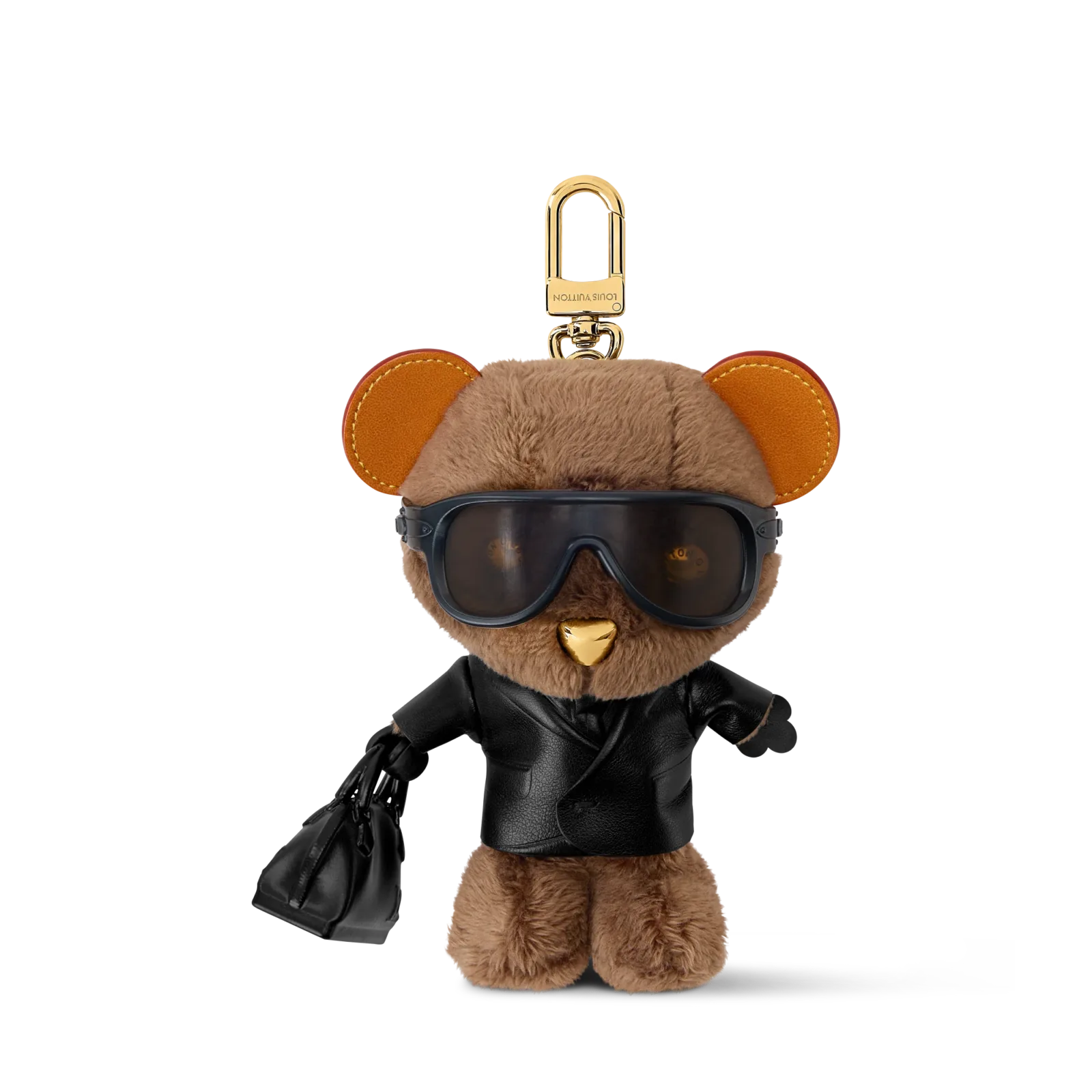 LV LOUIS BEAR Bag Charm