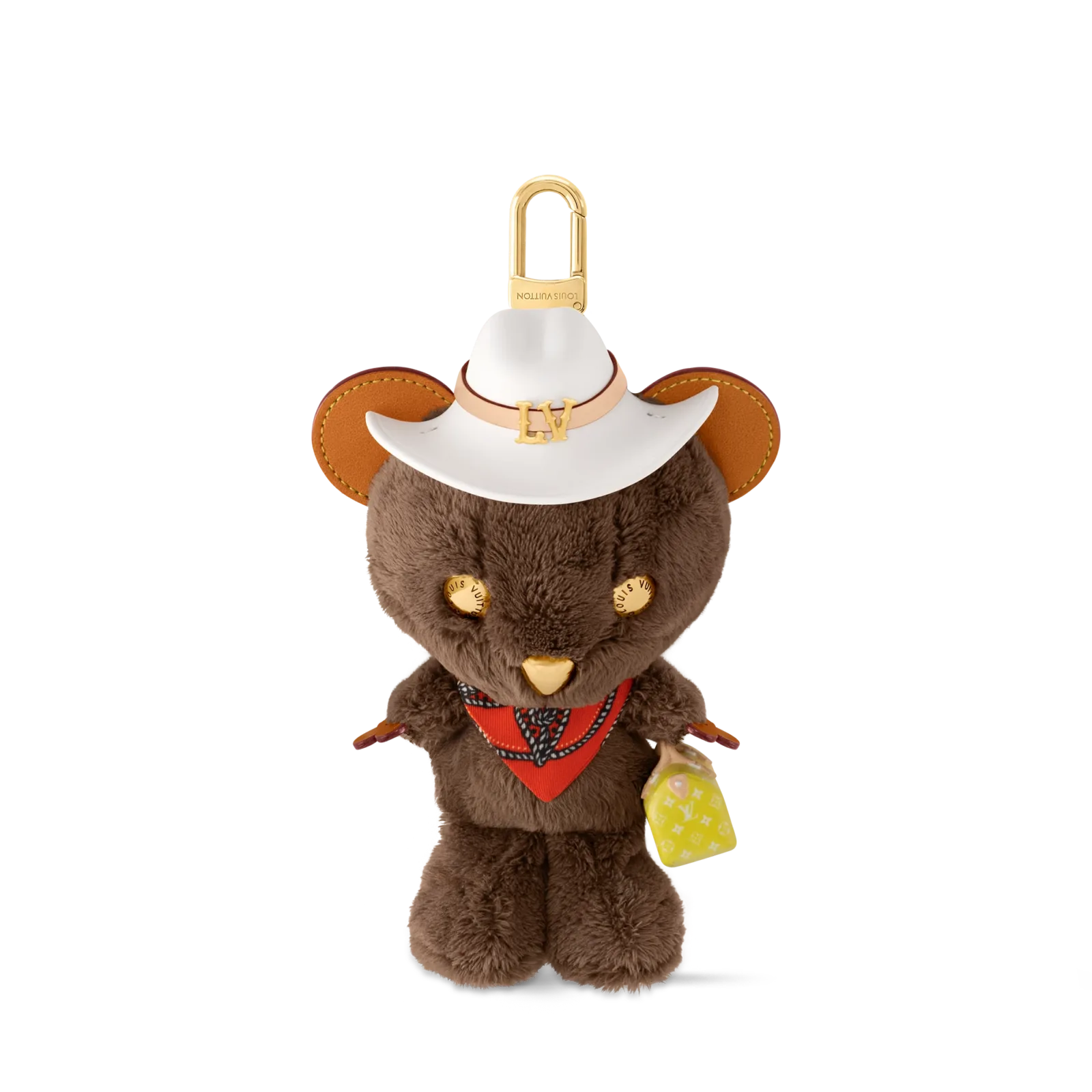 LV LOUIS BEAR Bag Charm