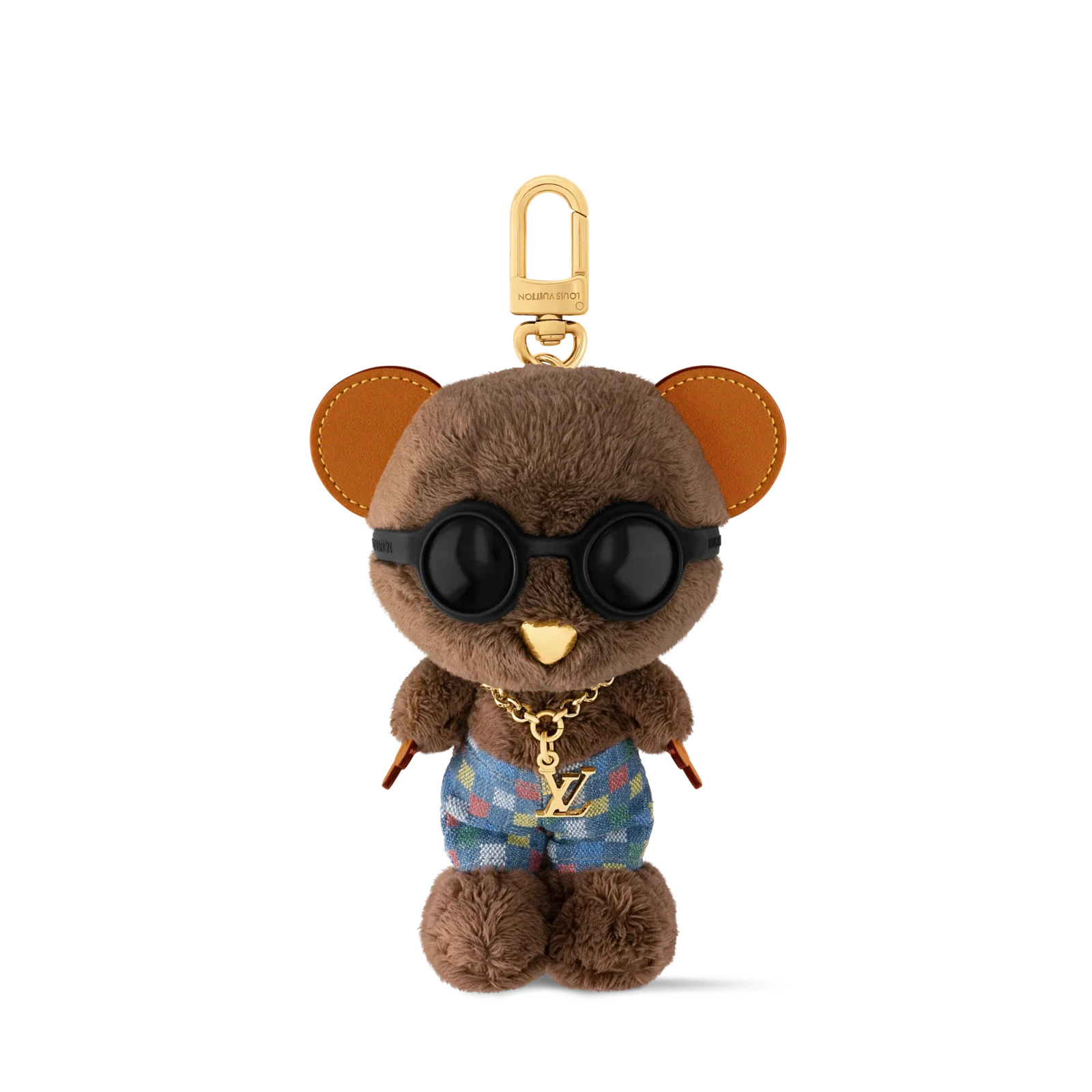 LV LOUIS BEAR Bag Charm -- view 1