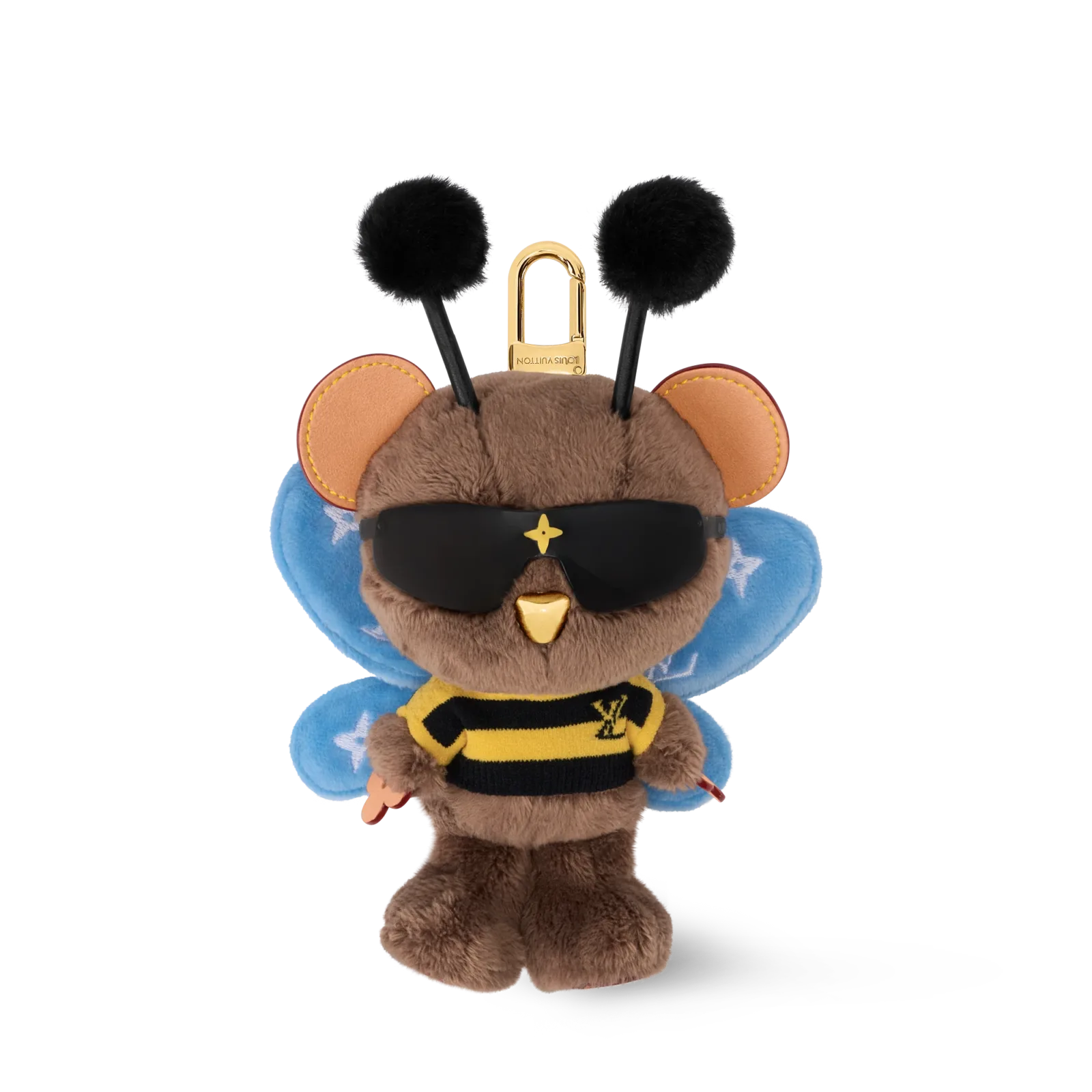 LV LOUIS BEAR BEE bag charm