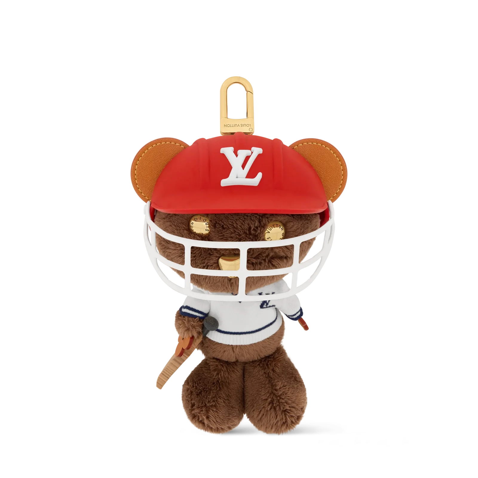 LV LOUIS BEAR CRICKET Bag Charm