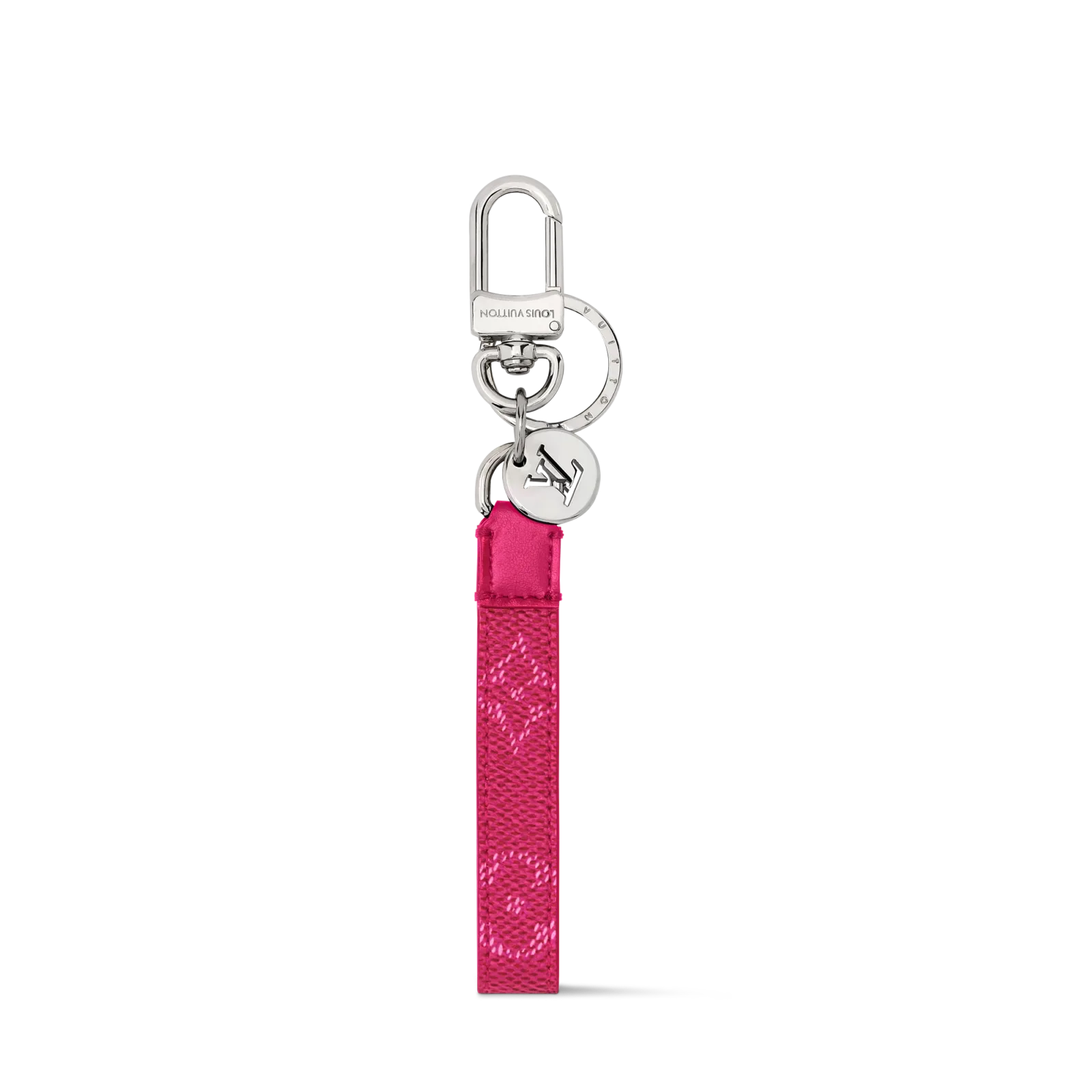 LV SLIM DRAGONNE BAG CHARM AND KEYCHAIN