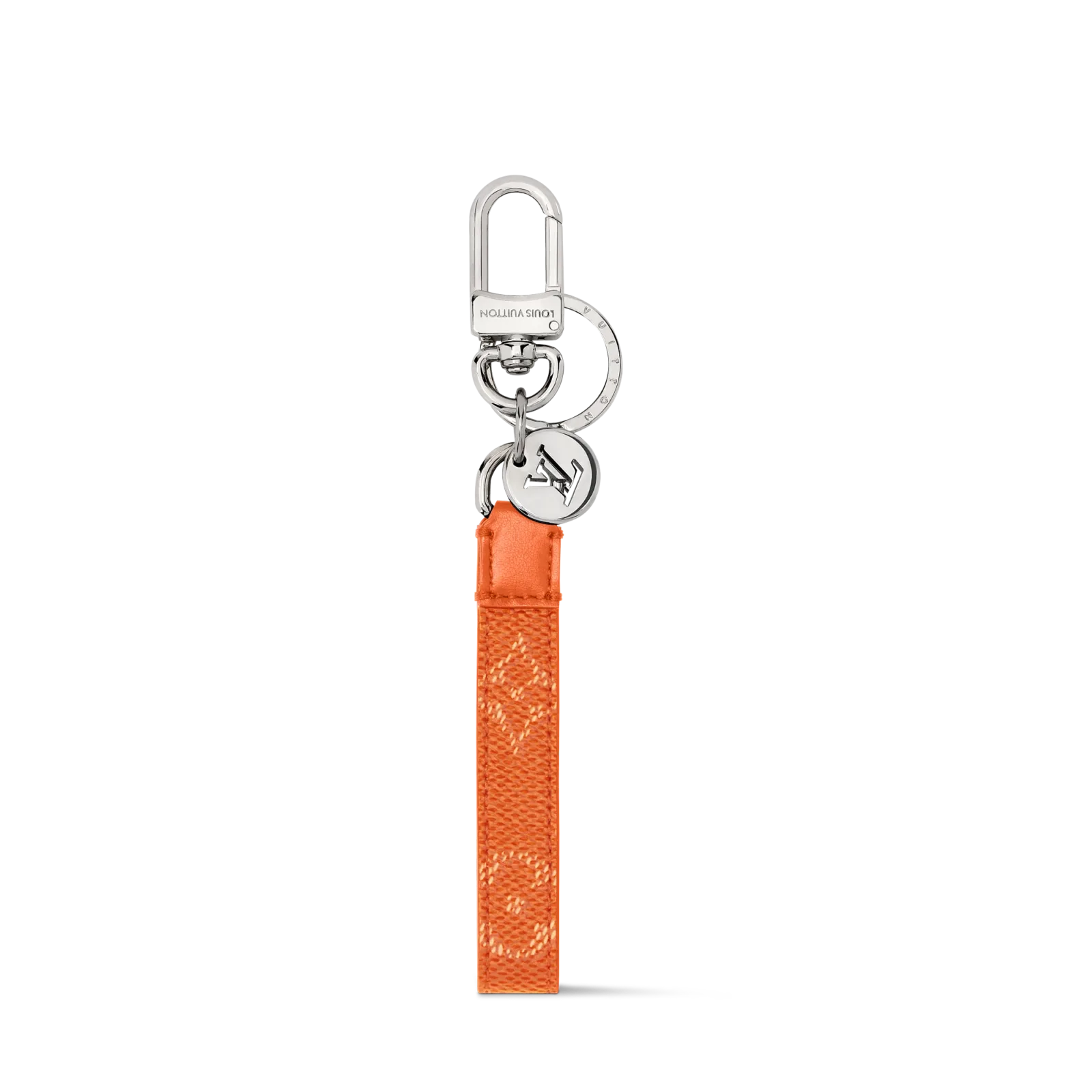 LV SLIM DRAGONNE BAG CHARM AND KEYCHAIN