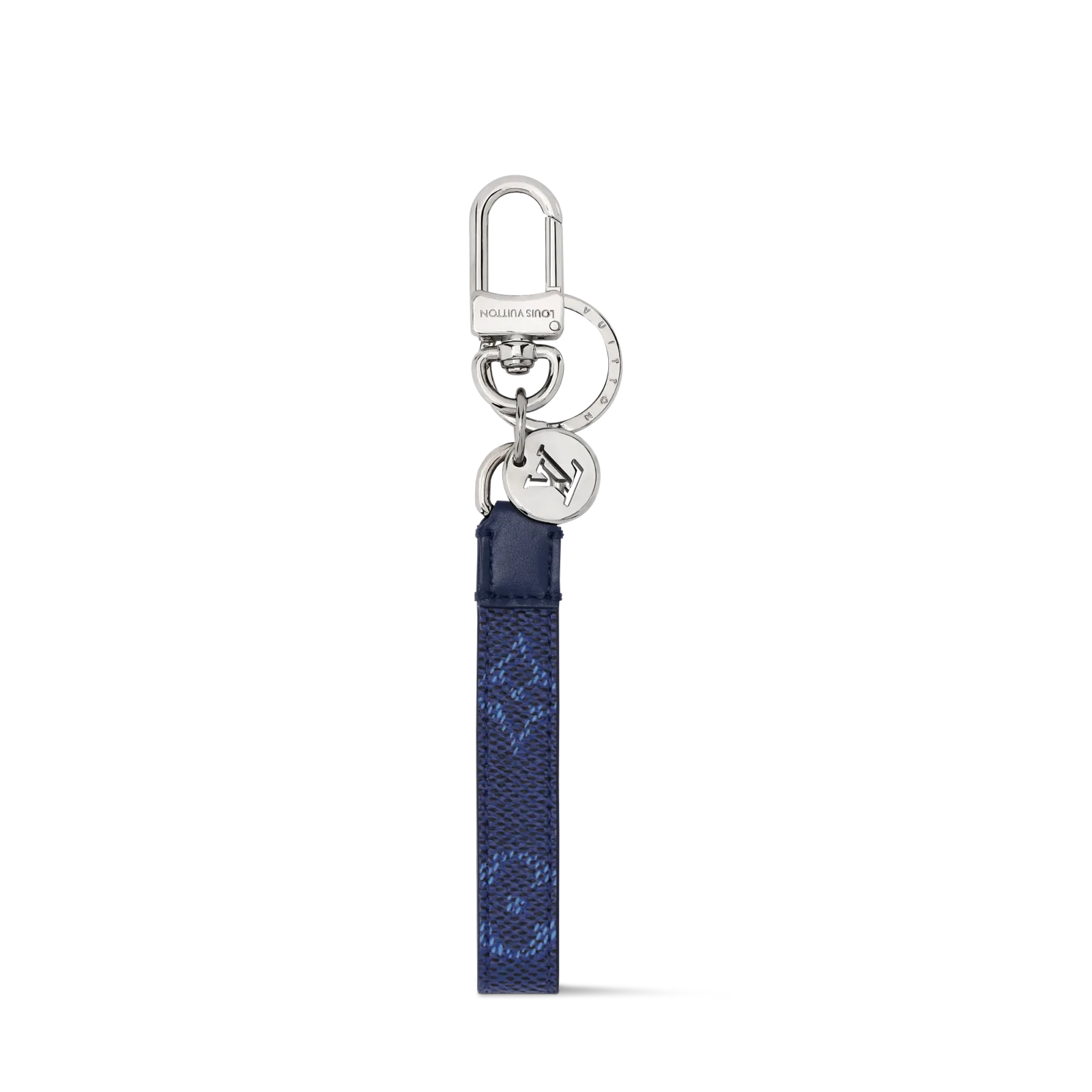 LV SLIM DRAGONNE BAG CHARM AND KEYCHAIN -- view 1
