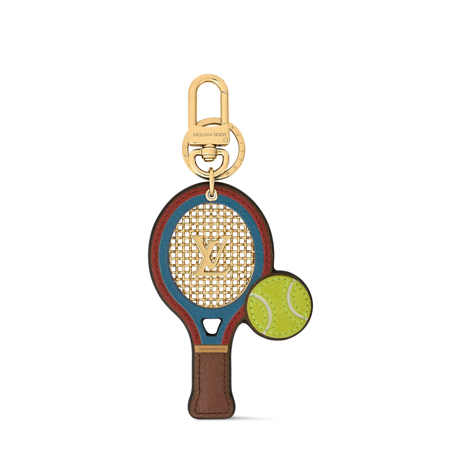 LV TENNIS RACKET bag charm and keychain