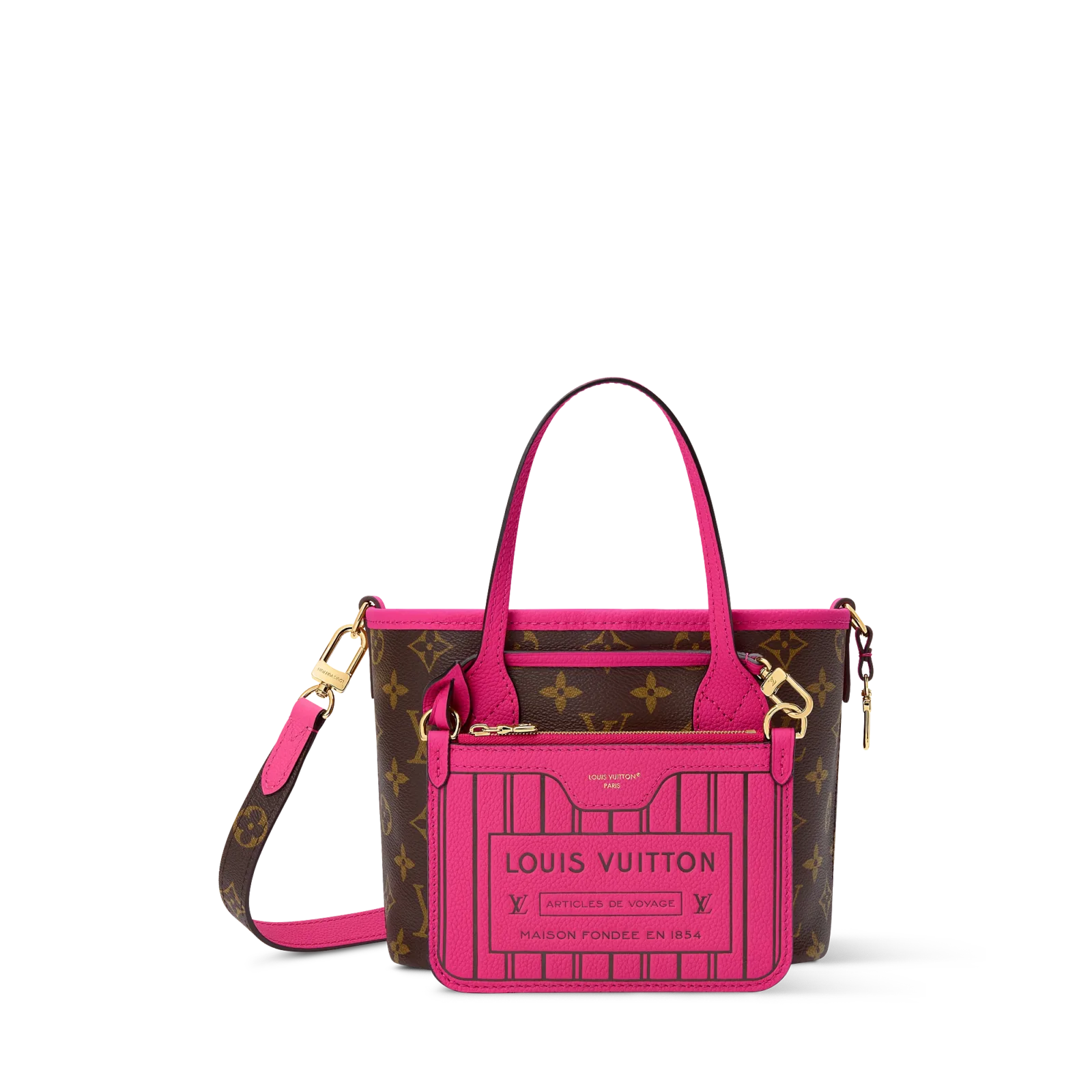 NEVERFULL BANDoulière INSIDE OUT BB Handbag