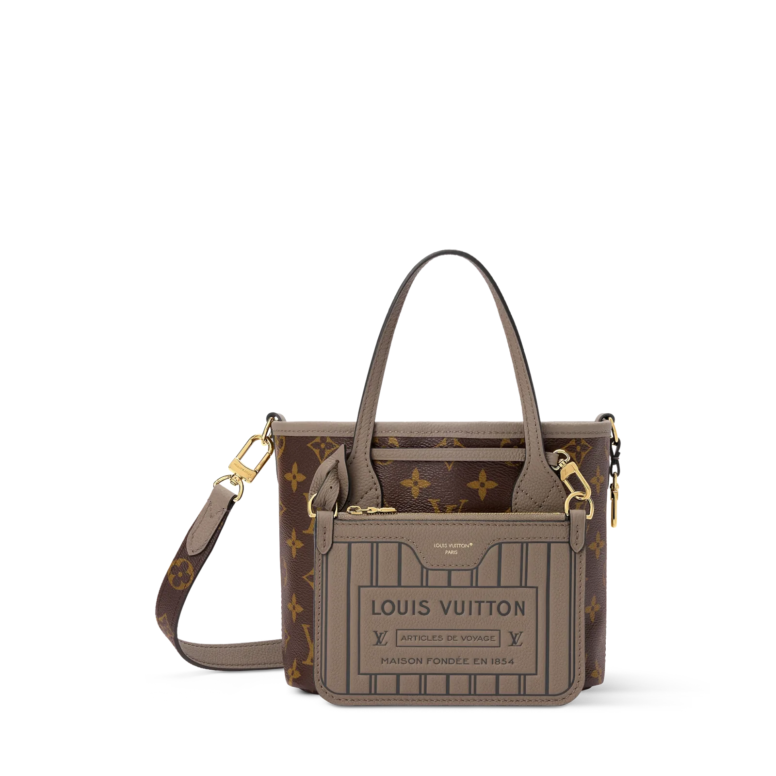 NEVERFULL BANDoulière INSIDE OUT BB Handbag -- view 1