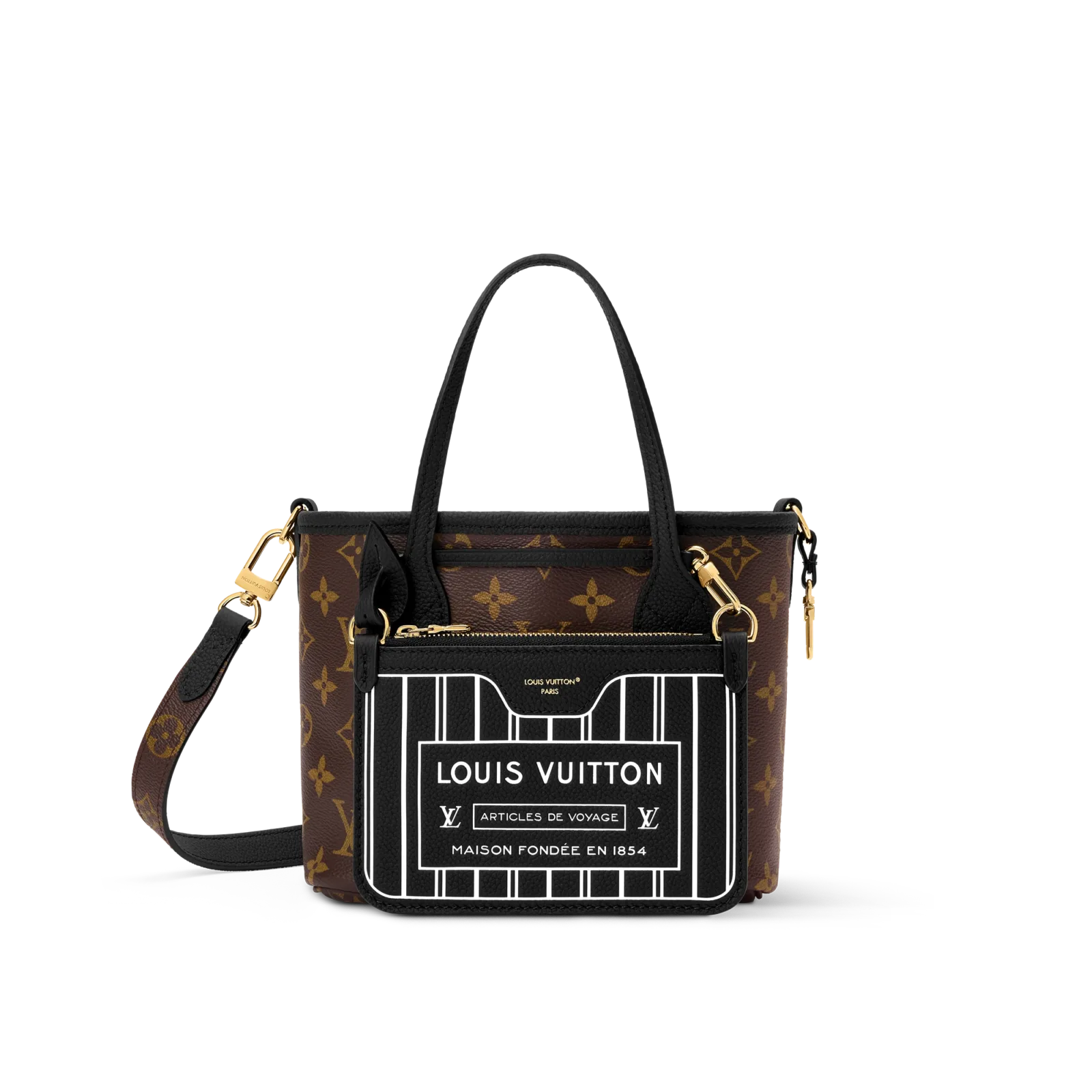 NEVERFULL BANDoulière INSIDE OUT BB Handbag