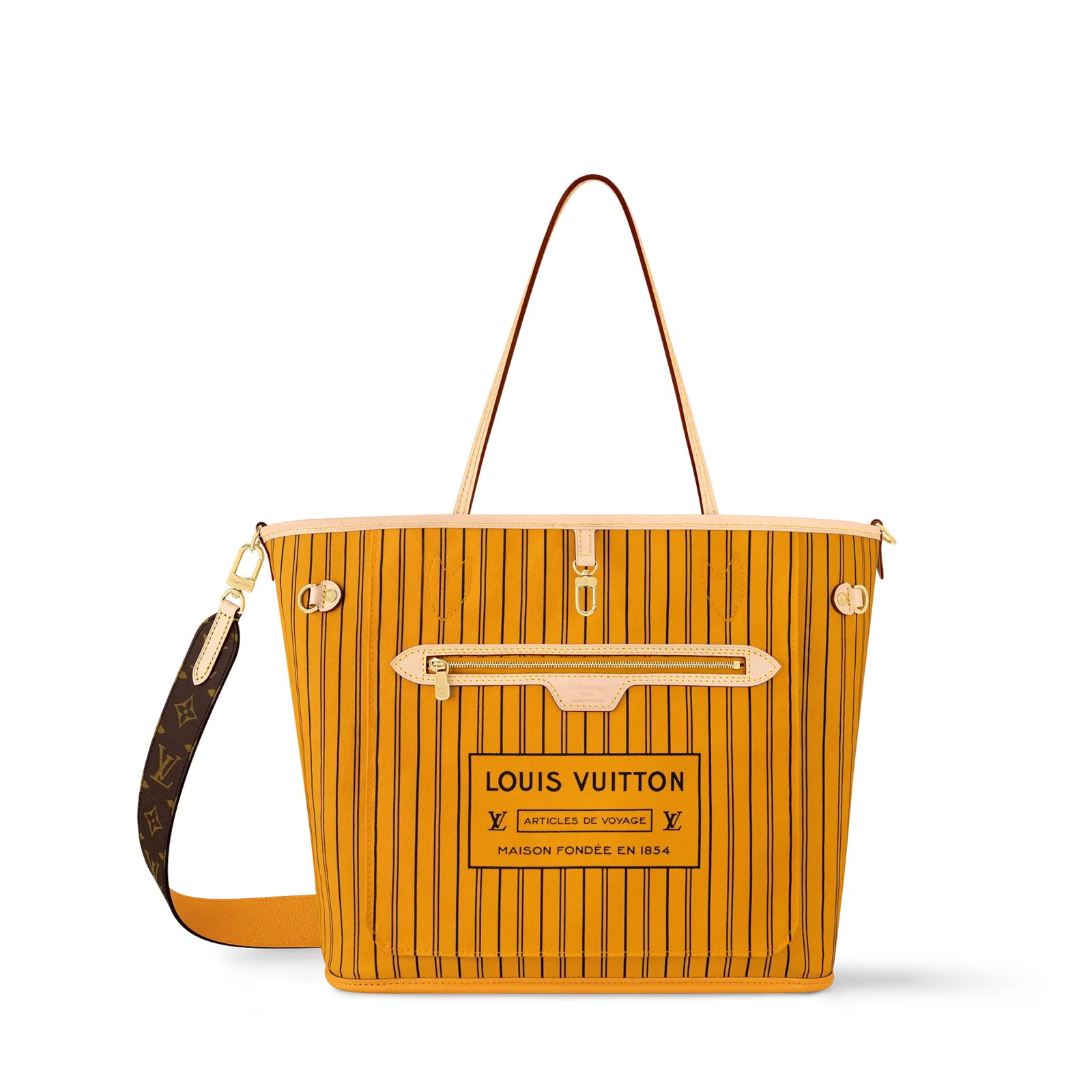 NEVERFULL BANDOULIÈRE INSIDE OUT medium handbag