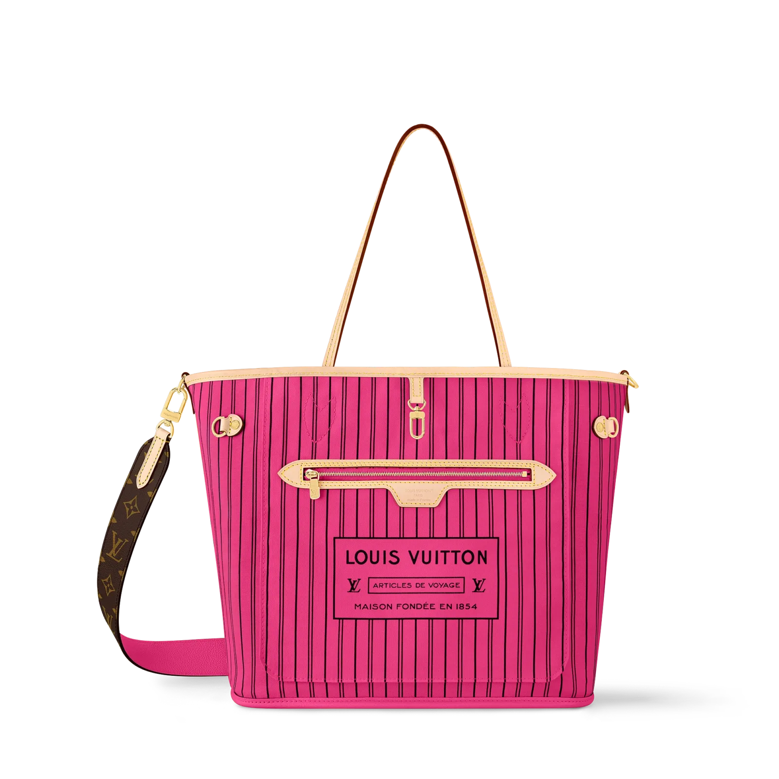 NEVERFULL BANDOULIÈRE INSIDE OUT medium handbag -- view 1
