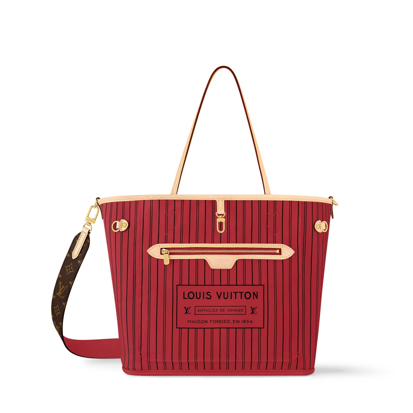 NEVERFULL BANDOULIÈRE INSIDE OUT medium handbag -- view 1