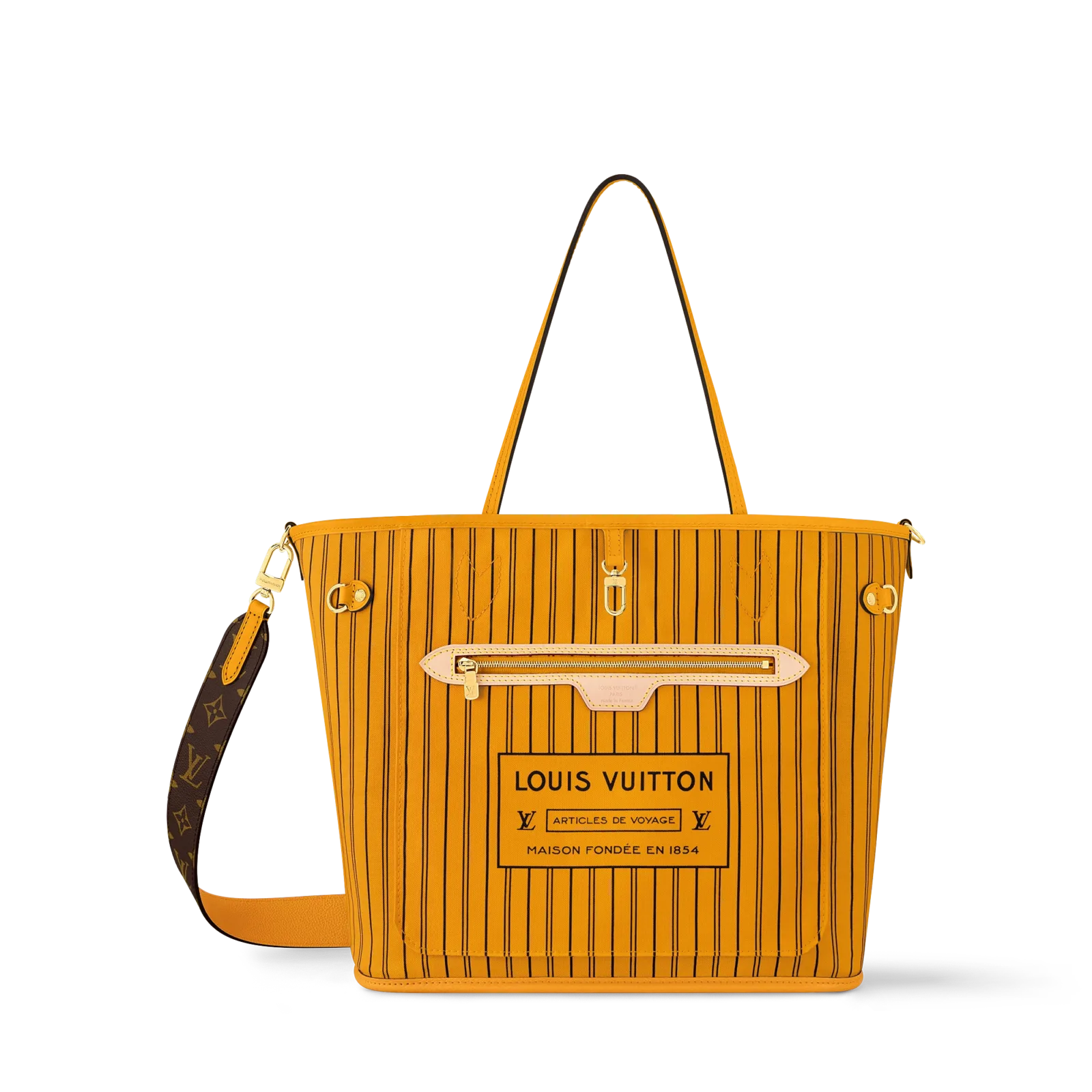 NEVERFULL BANDOULIÈRE INSIDE OUT medium handbag -- view 1