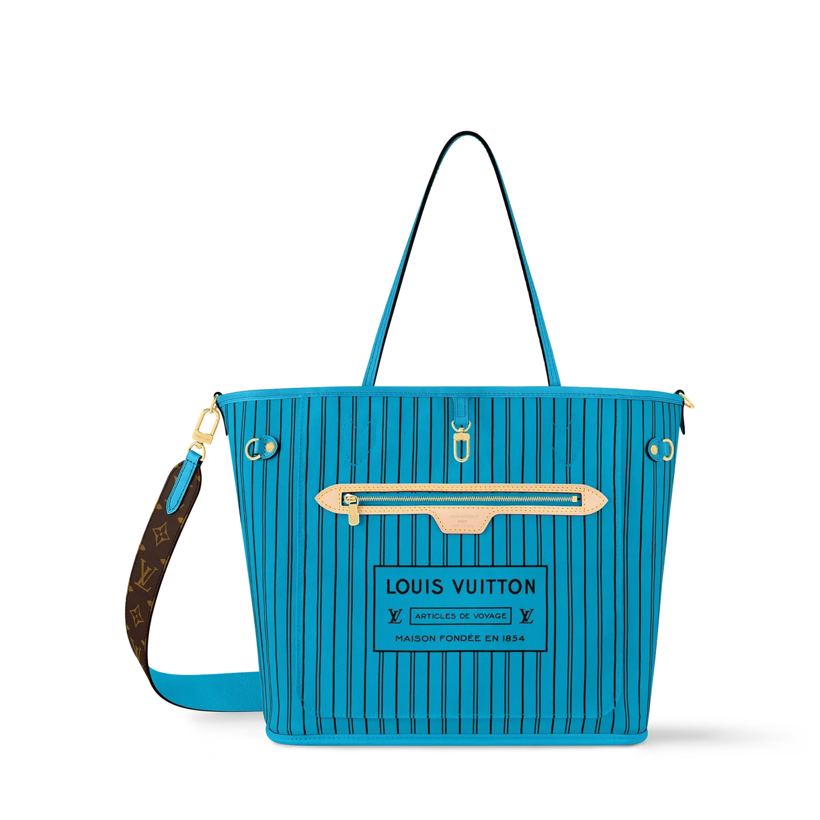 NEVERFULL BANDOULIÈRE INSIDE OUT medium handbag